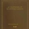 A Calendar Of Scottish Saints