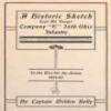 A Historic Sketch Lest We Forget Company E 26th Ohio Infantry