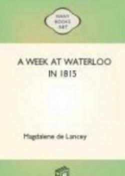 A Week At Waterloo In 1815