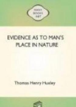 Evidence As To Man's Place In Nature