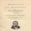 Guy Mannering Or The Astrologer