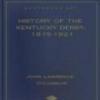History Of The Kentucky Derby, 1875-1921