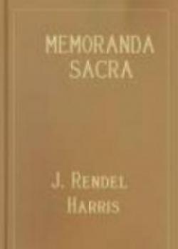 Memoranda Sacra