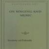 On Singing And Music
