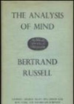 The Analysis Of Mind