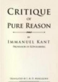 The Critique Of Pure Reason