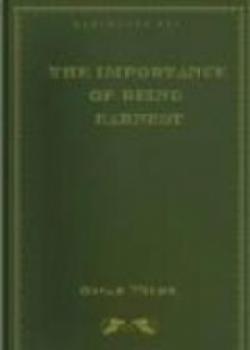 The Importance Of Being Earnest