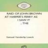 The Raid Of John Brown At Harper