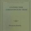 Under The Greenwood Tree