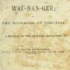 Wau-nan-gee Or The Massacre At Chicago
