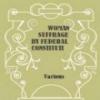 Woman Suffrage By Federal Constitutional Amendment